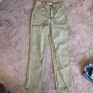 Madewell green jeans size 23